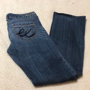 Express bootcut jeans